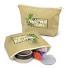 Jute Cosmetic Bags